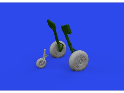 Bf 110E wheels 1/72 EDUARD 