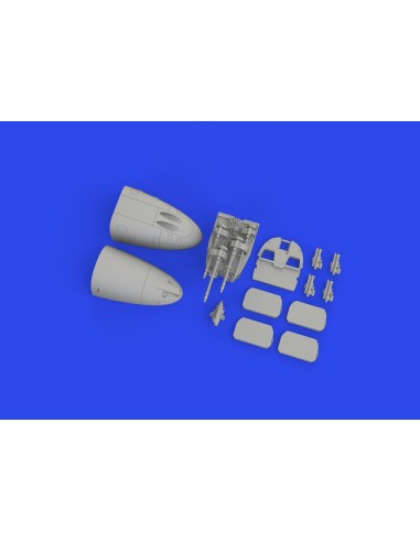 Bf 110E nose guns PRINT 1/72 EDUARD 