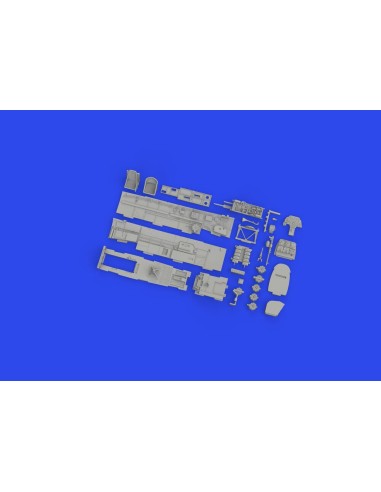 Bf 110E cockpit 1/72 EDUARD 