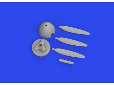 Bf 109F propeller early PRINT 1/72 EDUARD 