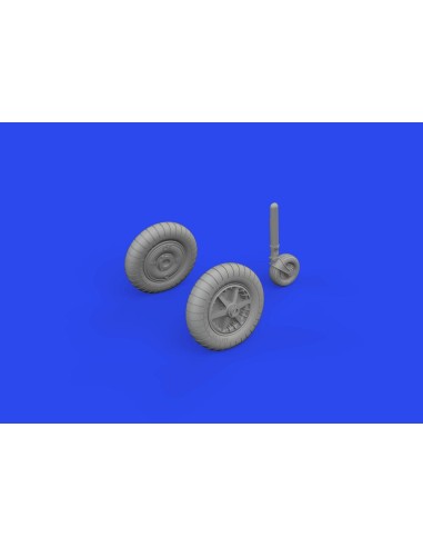 Bf 109F wheels PRINT 1/72 EDUARD 