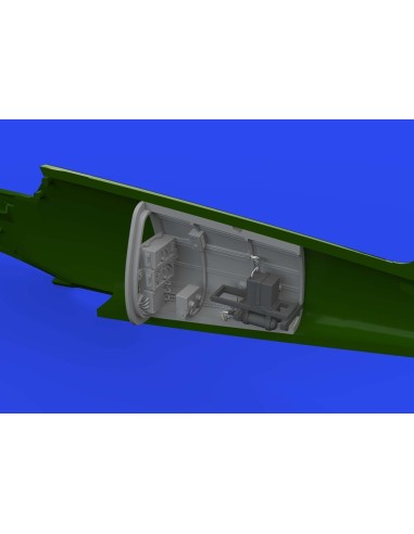 Bf 109F radio compartment PRINT 1/72 EDUARD 