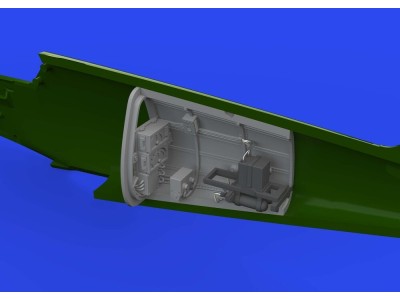 Bf 109F radio compartment PRINT 1/72 EDUARD 