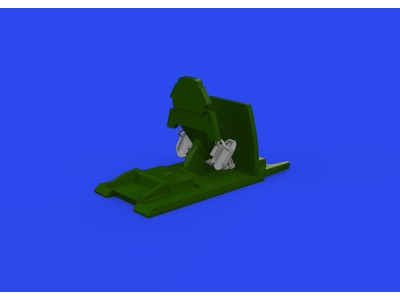 Bf 109E rudder pedals early PRINT 1/72 