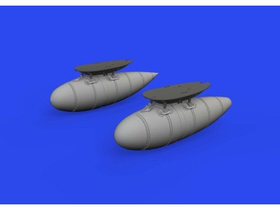 Bf 109F/G external fuel tanks 1/72 EDUARD 