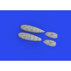 Bf 109F/G external fuel tanks 1/72 EDUARD 