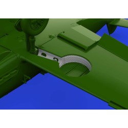 Bf 109F wheel bays rounded PRINT 1/72 EDUARD 