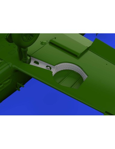 Bf 109F/G wheel bays angular PRINT 1/72 EDUARD 