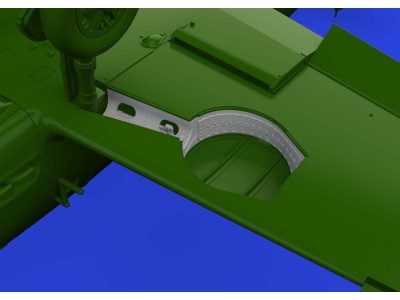 Bf 109F/G wheel bays angular PRINT 1/72 EDUARD 
