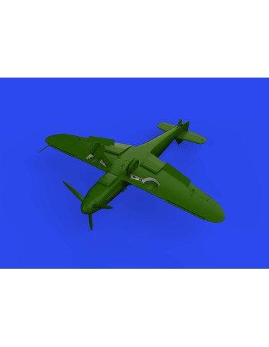 Bf 109F/G wheel bays angular PRINT 1/72 EDUARD 