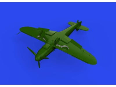 Bf 109F/G wheel bays angular PRINT 1/72 EDUARD 