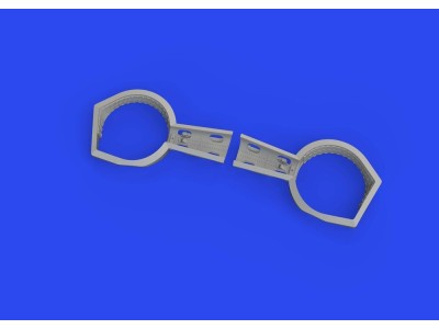 Bf 109F/G wheel bays angular PRINT 1/72 EDUARD 