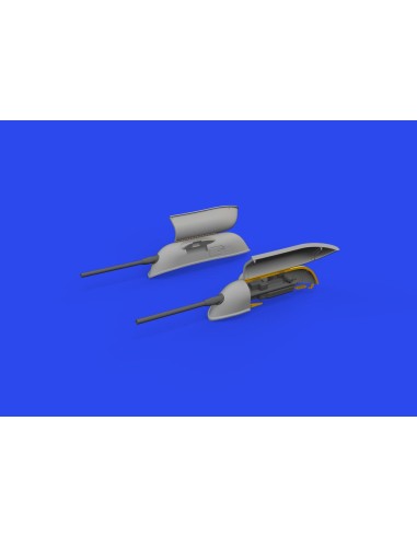 Bf 109F/G/K gun pods PRINT 1/72 EDUARD 