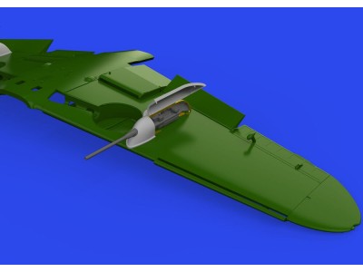 Bf 109F/G/K gun pods PRINT 1/72 EDUARD 
