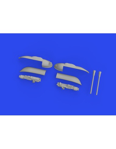 Bf 109F/G/K gun pods PRINT 1/72 EDUARD 
