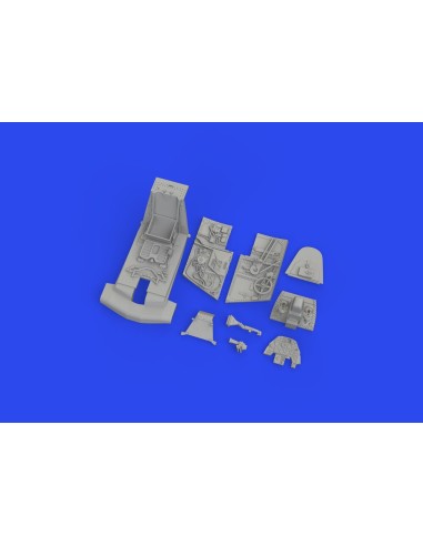 Bf 109F cockpit PRINT 1/72 EDUARD 