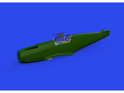 Bf 109F cockpit PRINT 1/72 EDUARD 
