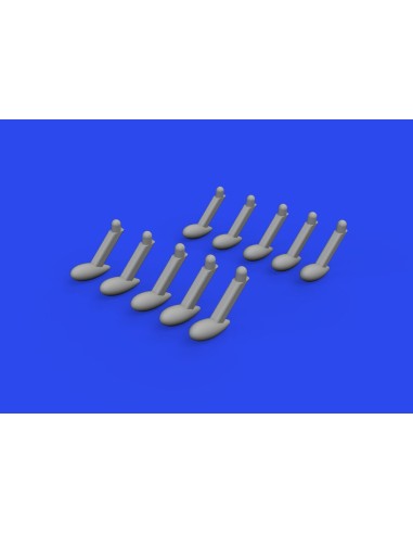 Bf 109 balance weights PRINT 1/72 EDUARD 