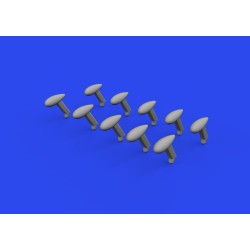Bf 109 balance weights PRINT 1/72 EDUARD  2