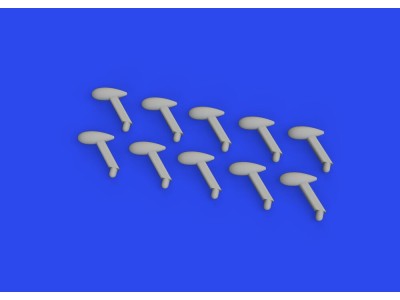 Bf 109 balance weights PRINT 1/72 EDUARD 