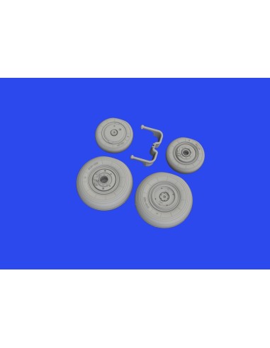 MiG-29 wheels 1/72 GREAT WALL HOBBY 
