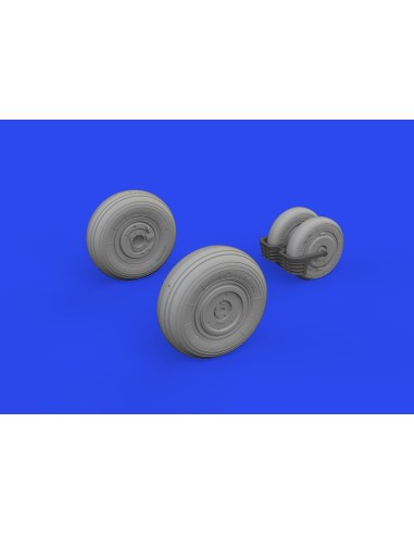 MiG-29 wheels 1/72 GREAT WALL HOBBY 