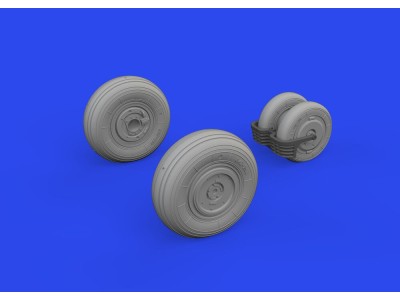 MiG-29 wheels 1/72 GREAT WALL HOBBY 