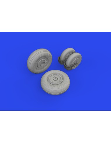 MiG-29 wheels 1/72 GREAT WALL HOBBY 