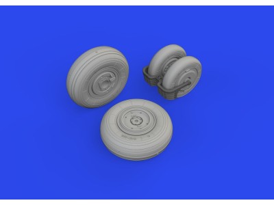 MiG-29 wheels 1/72 GREAT WALL HOBBY 