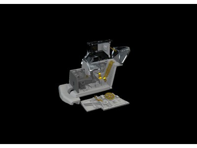 Bf 109G-4 cockpit PRINT 1/72 