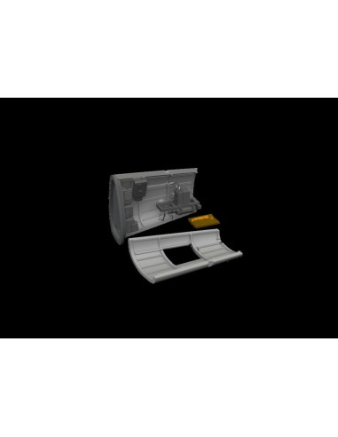 Bf 109G radio compartment PRINT 1/72 