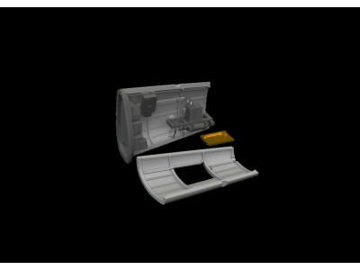 Bf 109G radio compartment PRINT 1/72 