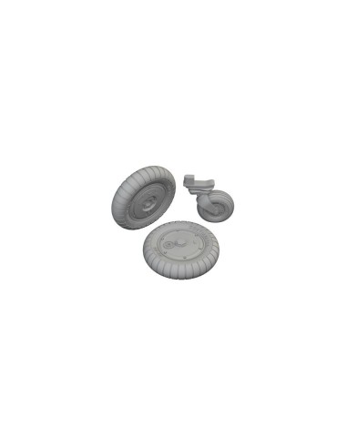 Bf 109G-5/G-6 wheels PRINT 1/72 