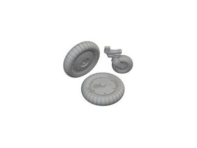 Bf 109G-5/G-6 wheels PRINT 1/72 