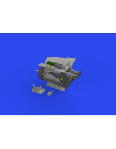 Bf 109G-6 engine PRINT 1/72 EDUARD 