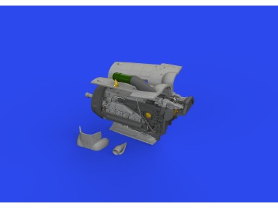 Bf 109G-6 engine PRINT 1/72 EDUARD 