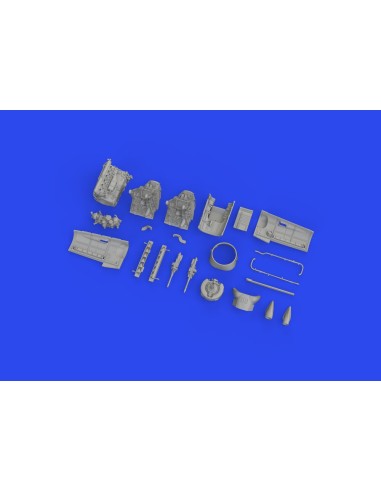 Bf 109G-6 engine PRINT 1/72 EDUARD 