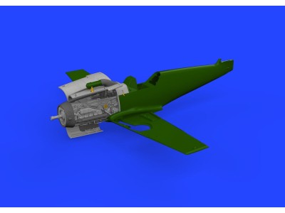 Bf 109G-2/G-4 engine PRINT 1/72 EDUARD 