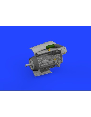 Bf 109G-2/G-4 engine PRINT 1/72 EDUARD 