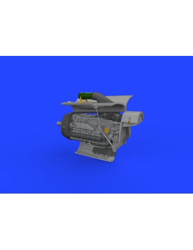 Bf 109G-2/G-4 engine PRINT 1/72 EDUARD 