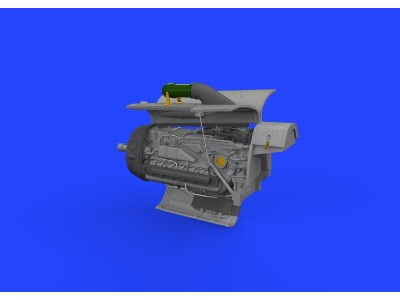 Bf 109G-2/G-4 engine PRINT 1/72 EDUARD 