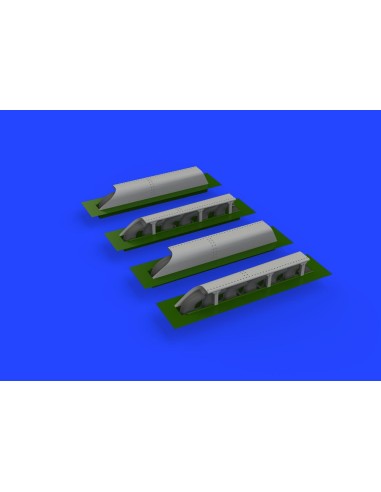 Me 410 exhaust stacks PRINT 1/72 AIRFIX 