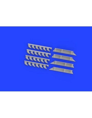 Me 410 exhaust stacks PRINT 1/72 AIRFIX 