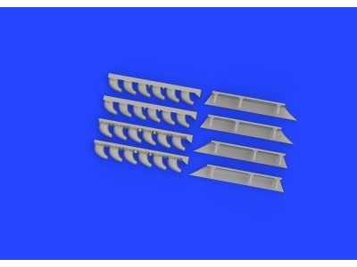 Me 410 exhaust stacks PRINT 1/72 AIRFIX 