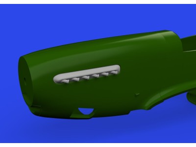 P-51D exhaust stacks w/ fairing PRINT 