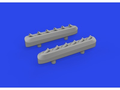 P-51D exhaust stacks w/ fairing PRINT 
