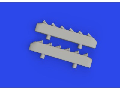 P-51D exhaust stacks w/ fairing PRINT 