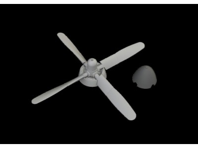 P-51D Hamilton Standard propeller PRINT 