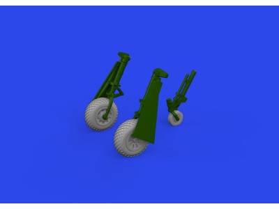 P-51D wheels diamond tread 