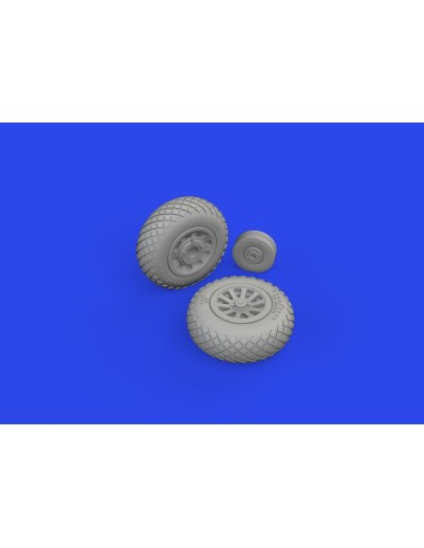 P-51D wheels diamond tread 